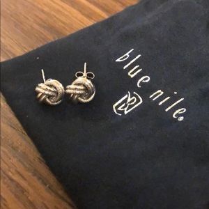 Blue Nile Love Knot Earrings